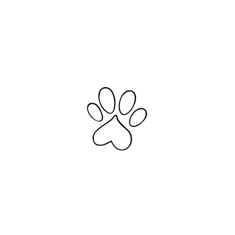 Simple Dog Memory Tattoo, Dog Symbol Tattoo, Puppy Paw Tattoo, Dog Paws Drawing, Tattoo Dog Minimalist, Small Pet Tattoos, Paws Drawing, Dog Paw Drawing, Tatoo Dog