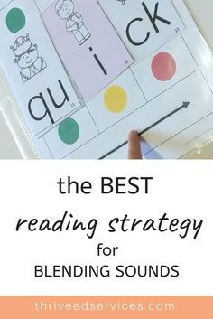 Elkonin Boxes, Reading Recovery, Reading Strategy, Blending Sounds, Reading Specialist, Struggling Readers, Beginning Reading, First Grade Reading, Phonics Reading