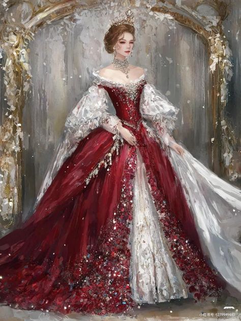 Royal Dress Aesthetic, Fantasy Queen Dress, Victorian Gown, Looks Country, 파티 드레스, Old Fashion Dresses, Fashion Sketches Dresses, Dresses Aesthetic, Fantasy Dresses