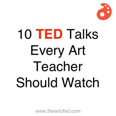 Classe D'art, Art Teacher Resources, Art Theory, Art Education Resources, Art Curriculum, School Art Projects, Middle School Art, Art Lesson Plans, Ted Talks