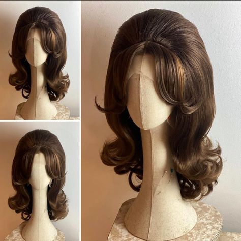 Short Vintage Hairstyles, 70s Style Hair, Vintage Hairstyles For Long Hair, 60s Vibes, High Fashion Hair, Hairstyle Ideas Easy, Drag Make-up, Vintage Hairstyle, 60s Hair