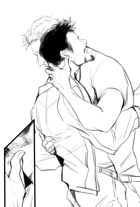 http://rogers-and-stark.tumblr.com/post/154422021461/violabeet-when-tony-is-hugged-by-steve-it-is-just Tony Stark Steve Rogers, Tony Stark Fanart, Stony Avengers, Stony Superfamily, Toni Stark, Baby Avengers, Superfamily Avengers, Steve And Tony, Iron Man Captain America