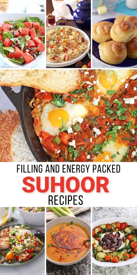 Healthy Suhoor Meals, Recipes That Take A Long Time, Easy Suhoor Recipes, Ramadan Suhoor Meals, Healthy Sehri Recipes, Sehri Food Ideas, Souhour Ramadan Ideas, Healthy Suhoor Recipes, Healthy Sahur Ideas