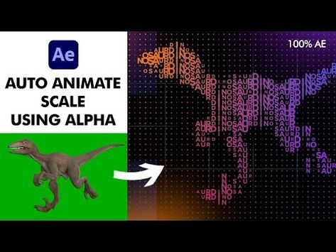 Auto-Animating Text Using Alpha Channel | After Effects Typography Tutorial | No Plugins - YouTube Typography Tutorial, After Effect, Text Animation, Animated Drawings, Alpha Channel, Text Effects, After Effects, Drawing Reference, Typography