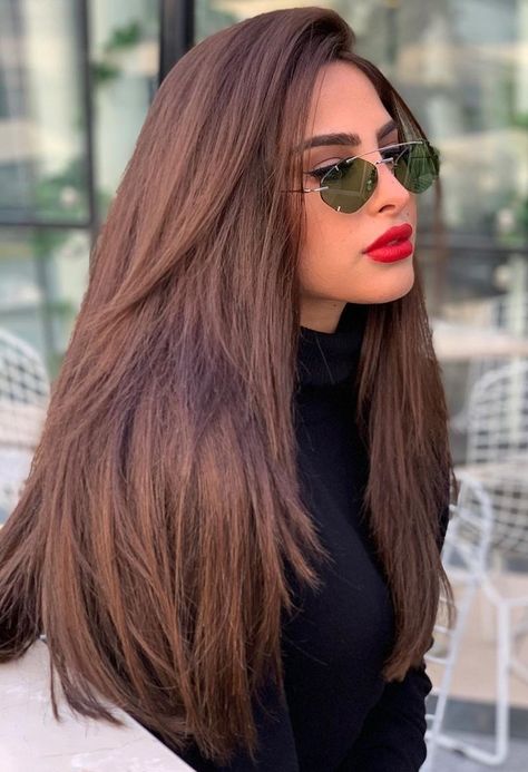 Machiatto Hair Color, Spring Hair Color For Brunettes, Mocha Color Hair, Spring Hair Color Trends, Hair Color For Brown Skin, Pelo Cafe, Hairstyles For Fine Hair, Brown Hair Looks, Brown Hair Inspo