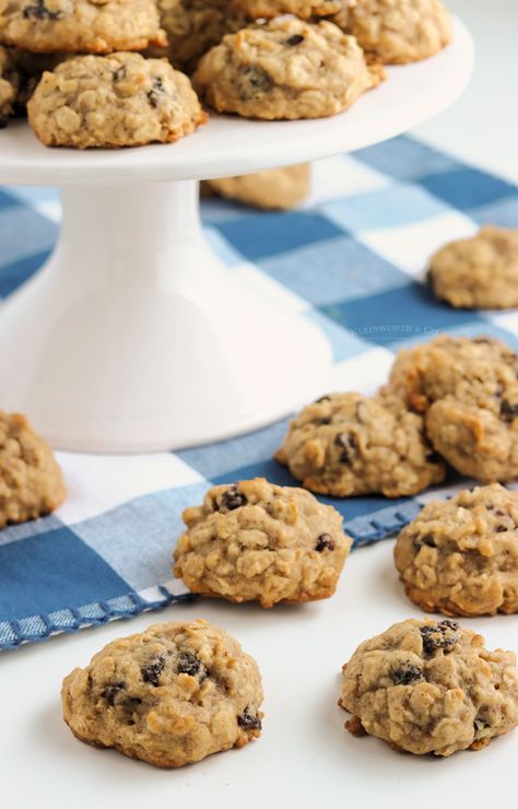 Peanut Butter Oatmeal Applesauce Cookies, Oatmeal Raisin Cookies With Applesauce, Applesauce Oatmeal Cookies, Applesauce Cookies Recipes, Sugar Free Oatmeal Cookies, Applesauce Oatmeal, Oatmeal Applesauce Cookies, Cookies 2023, Applesauce Cookies