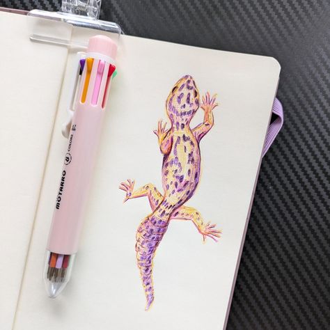 Gecko Painting, Gecko Drawing, What To Draw, Sketchbook Ideas, Sketchbook Art, Gallery Art, Book Art Drawings, Drawing Challenge, Art Challenge