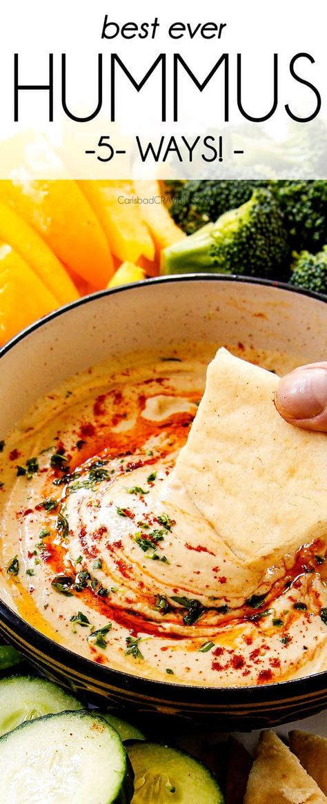 Easy Appetizers To Freeze, Chickpea Dip Hummus Recipe, Recipes For Hummus, Chick Pea Dip, Hummus Recipes Homemade, Chickpea Dip Recipes, What To Dip In Hummus, Home Made Hummus Recipes, Humus Recipe Easy