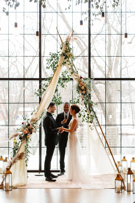 Triangle Wedding Arch Tulle, Triangular Wedding Arch Flowers, Triangle Arch Wedding Drape, Triangle Wedding Arbor With Drape, Wooden Triangle Wedding Arch, Triangle Arch With Drapery, Wedding Ceremony Triangle Arch, Triangle Arch Decoration Wedding, Wedding Triangle Arch With Drapes