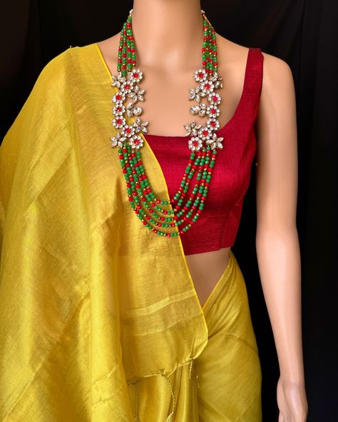 Lemon yellow metallic tissue saree . Comes with running blouse. Jewellery: @anvi__jewellery Find this saree in our website: www.thejacouture.in > tissue sarees > lemon yellow tissue saree. #tissuesaree #yellow #yellowsaree #plainsaree #easytodrape #saree Yellow Tissue Saree, Tissue Sarees, Tissue Saree, Plain Saree, Yellow Saree, Lemon Yellow, Lemon, Saree, Running