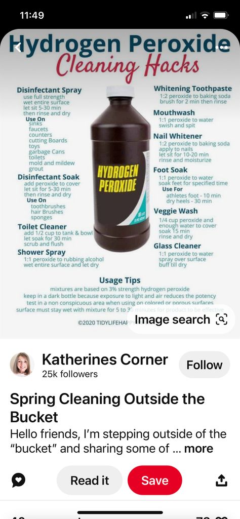 Hydrogen Peroxide Mouthwash, Diy Mold Remover, Get Rid Of Spots, Cleaning With Hydrogen Peroxide, Peroxide Uses, Hydrogen Peroxide Uses, Gardening Projects, Disinfectant Spray, Baking Soda Uses