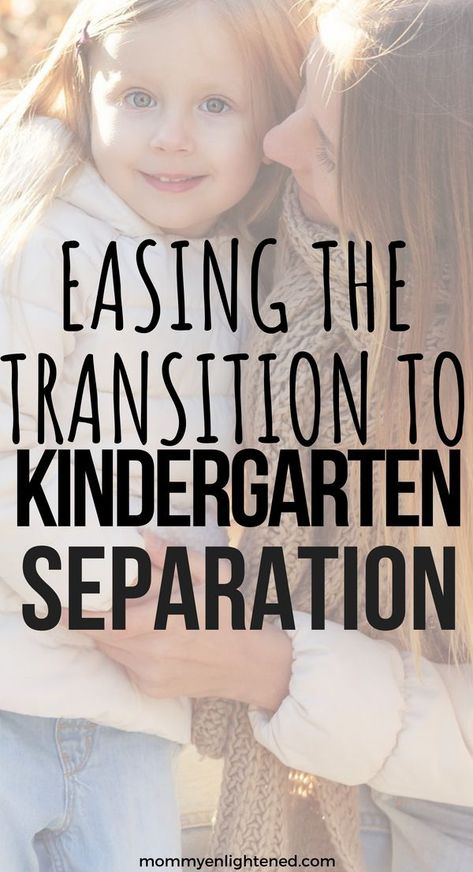 Kindergarten readiness is made up of a lot of factors. One of the most important emotional factors is your child's ability to separate from you. School can seem like a big and scary place for your preschooler, so learn some actionable tips on getting your little one prepared. Parenting After Separation, Parenting Rules, Scary Place, Kindergarten Prep, Transitional Kindergarten, Kindergarten Readiness, Parenting Goals, Conscious Parenting, Discipline Kids