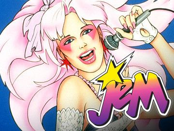 Jem Jem Cartoon, Rock Star Costume, 80s Rocker, Funny Cartoon Pictures, Flash Gordon, Morning Cartoon, Jem And The Holograms, Cartoon Photo, 80s Cartoon