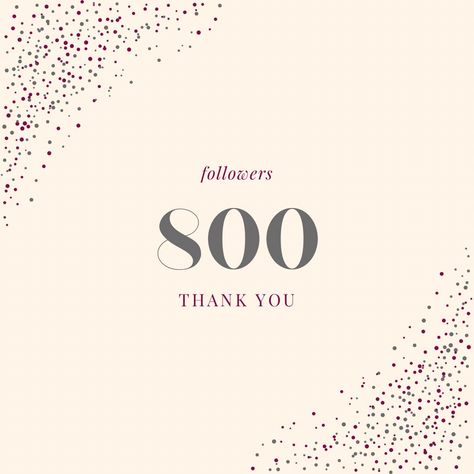 We reached 800 followers on Instagram! Thanks so much for all your support! 200 more followers to go before our Next Giveaway! Follow @peckcosmeticsco for deals, new product releases, and more!💕🦋⠀ Welcome New Followers Instagram, 800 Followers Thank You, Vision Board Images, Instagram Giveaway, More Followers, Instagram Story Template, Instagram Followers, Thank You, Instagram Story