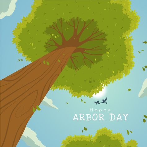 Flat arbor day illustration | Premium Vector #Freepik #vector #arbor-day #nature-day #celebration-illustration #design-illustration Celebration Illustration, Arbor Day, Day Illustration, Arbour Day, Holiday Specials, Arbor, Design Illustration, Premium Vector, Special Events