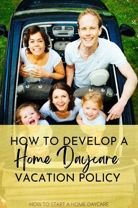 In this blog post, we'll discuss everything you need to know about developing a home daycare vacation policy. We'll also provide an example of a Home Daycare Vacation Notice because everyone deserves a vacation. Traveling With Children, Daycare Providers, Home Daycare, Dream Vacations Destinations, Vacation Days, Romantic Vacations, Sippy Cup, Family Day, Vacation Destinations