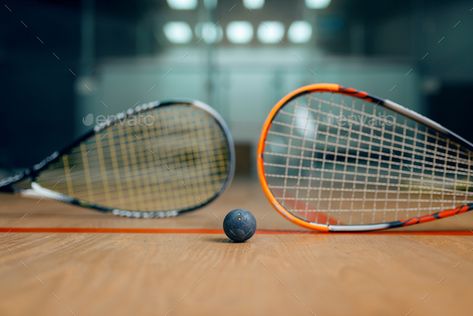 Two squash rackets and ball, game concept by NomadSoul1. Two squash rackets and ball on court floor, nobody, game concept. Active sport hobby, fitness workout for healthy lif... #Affiliate #concept, #court, #game, #squash Squash Sport Aesthetic, Squash Sport, Squash Game, Squash Court, 2025 Manifestation, Squash Rackets, Sports Aesthetic, Game Concept, Semi Final