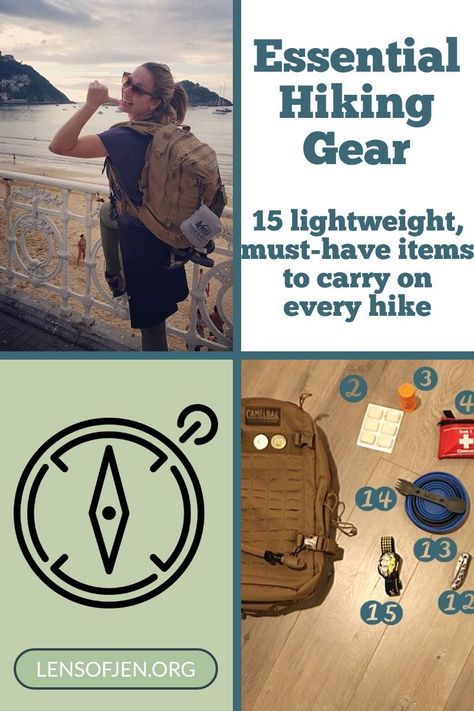 Thinking of hitting the trails this summer? Click through for a printable list of hiking essentials.  Before you head out for your hike, please make sure you have a hiking survival kit tucked into your backpack. These 15 lightweight hiking essentials are in my backpack on even a simple day hike. It's always best to over-prepare for a hike! #hiking #nature #travel Hiking Kit List, In My Backpack, Thailand Elephants, Night Hiking, Local Map, My Backpack, Survival Quotes, Backpacking Asia, Hiking Nature