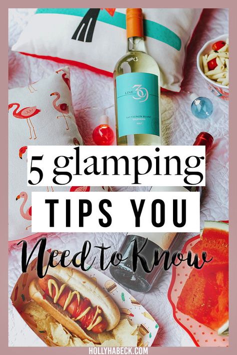 What To Take Glamping, Glamping Hacks Tips And Tricks, Glamping Diy Ideas, Birthday Glamping Ideas, Glamping Activities For Adults, Romantic Glamping Ideas, Camping Beauty Hacks, Glamping Food Ideas, Glamping Necessities