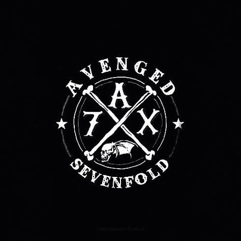 Just an awesome logo A7x Tattoo, A7x Logo, Avenged Sevenfold Art, Avenged Sevenfold Logo, Avenged Sevenfold Wallpapers, Avenged Sevenfold Band, Magazine Collage, Avenged Sevenfold, Gaming Merch