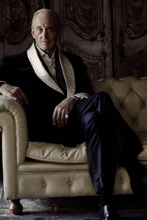 Charles Dance, The Rake, British Actors, Old Money Aesthetic, Well Dressed Men, Gentleman Style, Old Man, Dandy, British Style