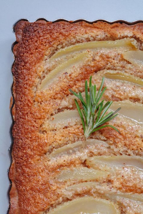 Frangipane Cake, Pear And Almond Tart, Almond Frangipane, Pear And Almond Cake, Tart Crust, Almond Tart, Frangipane Tart, Pear Tart, Pear Cake