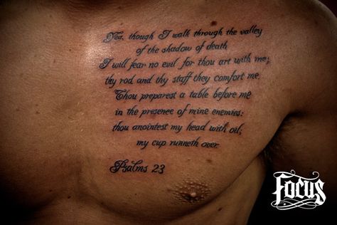 of scripture /images | blekko Chest Tattoo Bible Verse, Chest Tattoo Text, Chest Tattoo Writing, Bible Scripture Tattoos, Quotes For Guys, Chest Tattoo Quotes, Tato Flash, Scripture Tattoos, Bible Tattoos