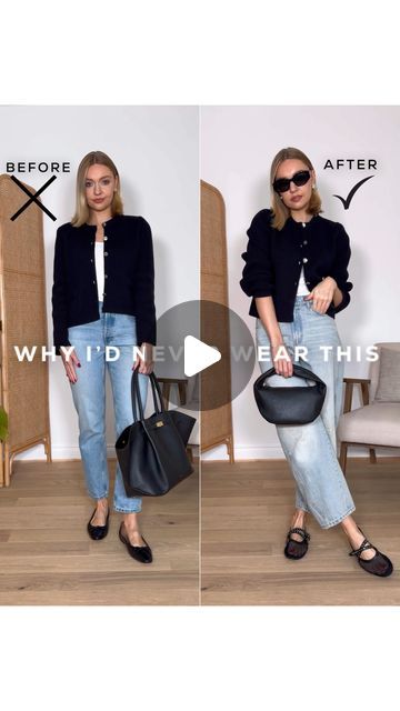 Old Jeans Outfit, Mom Jeans Outfit Work, Zara Denim Jacket For Fall, Old Money Jeans, Old Money Jeans Outfit, Lydia Jane Tomlinson Style, Lydia Tomlinson Outfits Fall, Lydia Jane Tomlinson Summer, Lydia Tomlinson Outfits