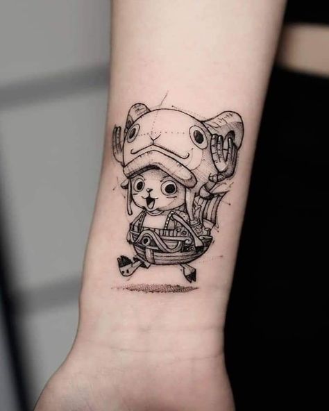 Half Sleeve Tattoos Sketches, Hexagon Tattoo, Cute Simple Tattoos, One Piece Chopper, Design Tattoos, Manga Tattoo, One Piece Tattoos, Doodle Tattoo, Sketch Tattoo Design