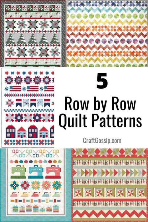 Row Robin Quilt Ideas, Christmas Row Quilts, Row By Row Quilts Ideas Free Pattern, Row Quilts Ideas Free Pattern, Round Robin Quilts, Row Quilt Patterns, Row By Row Quilts Ideas, Quilt Borders Ideas Inspiration, Row Quilts Ideas