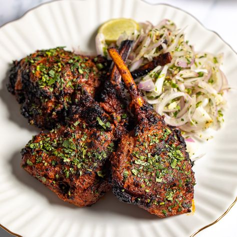 You can now re-create Gymkhana’s famous Tandoori Lamb Chops with just a twist of a lid. Take your barbecue to the next level. Lamb Tandoori, Tandoori Lamb, Tandoori Marinade, Cooking At Home, Cooking Sauces, Marinade Recipes, Lamb Chops, Indian Recipes, Great Food