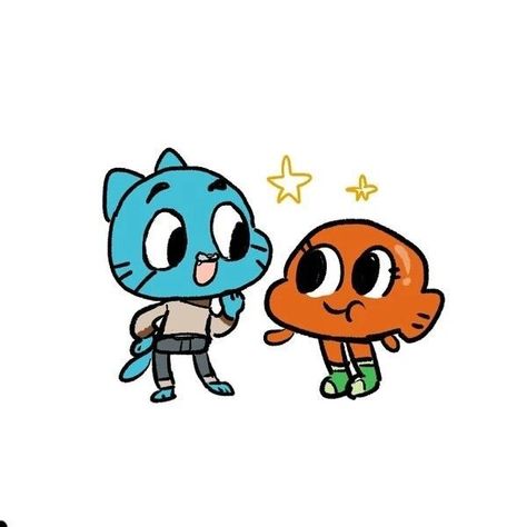 Cn Drawings, Darwin Tattoo, Weird Png, Amazing Gumball, Posca Art, World Of Gumball, Cute Doodle Art, The Amazing World Of Gumball, Mini Drawings