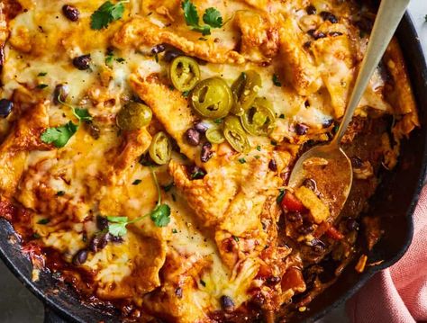 Dutch Oven Enchilada Dutch Oven Chicken Enchiladas, Dutch Oven Enchilada Casserole, Dutch Oven Enchiladas, Campfire Enchiladas, Dutch Oven Breakfast, Dutch Oven Desserts, Oven French Toast, Dutch Oven Beef, Oven Beef Stew