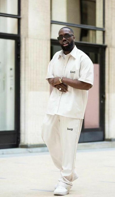 Follow: #fashion #outfitideas #outfit #mensfashion #casualwear #streetwear All White Black Mens Outfit, Neutrals Outfit Men, All White Male Outfit, Chic Outfits Men, Birkenstock Outfit Sandals, Outfit Ideas Men Streetwear, All White Outfit Men, Casual Outfits Men, Streetwear Outfit Men