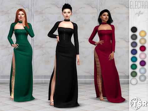 Ts4 Cc Ball Gown, Sims 4 Cc Sifix Dress, Sims 4 Elegant Hair Cc, Sims 4 Cc Fancy Dresses, Long Dresses Sims 4 Cc, Sims 4 Cc Gowns Maxis Match, Sims 4 Cc Evening Dress, Sims Resource Cc Clothes, Ts4 Formal Dress