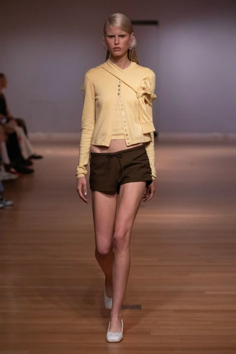 Runway Design, Aesthetic Era, Ss 2024, Sandy Liang, Knit Outerwear, S Girl, 2024 Trends, Hottest Fashion Trends, 가을 패션