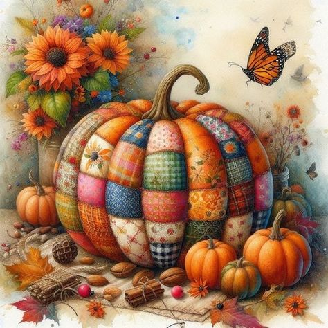 (20+) Vintage Charm Digital Designs ~ Free Printables | Facebook Thanksgiving Images Free, Pumpkin Illustration Autumn, Pastel Pumpkins, Autumn Prints, Illustration Autumn, Fall Artwork, Pumpkin Illustration, Hello November, Thanksgiving Images