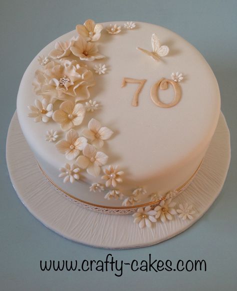 70th Birthday Cake For Women, 90th Birthday Cakes, Birthday Cake For Mom, 70th Birthday Cake, Cake With Flowers, 80 Birthday Cake, Wedding Anniversary Cakes, Birthday Cake With Flowers, 60th Birthday Cakes