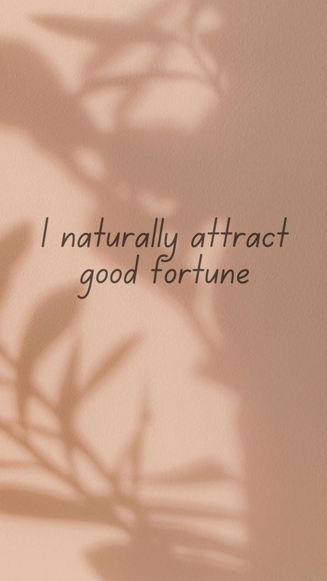 #affirmations #moneymantra #moneymagnet #goodfortune Good Fortune Aesthetic, Good Fortune Quotes, Fortune Aesthetic, Fortune Quotes, Mantra Tattoo, 2023 Vision, Money Magnet, Good Fortune, Phone Wallpapers