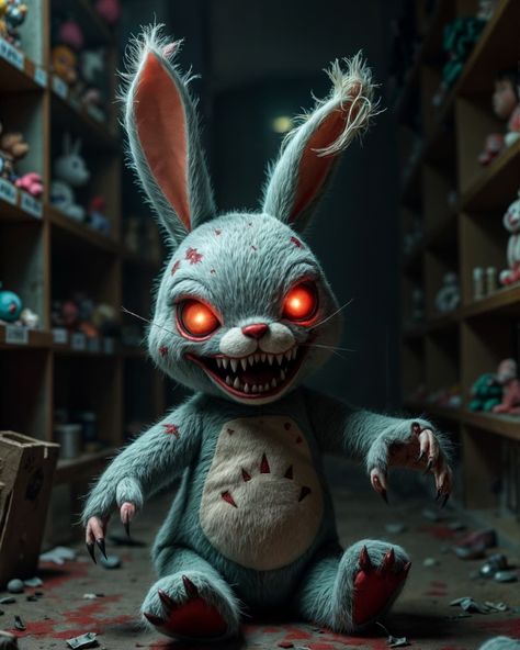 Zombie Plush Bunny: Adorable or Terrifying? 🐰💀 Dive into the spooky side of cuteness with this zombie plush bunny! Explore the eerie charm of this cuddly creature that’s ready to hop right into your nightmares—or your heart. From its decaying features to its soft, huggable body, this plush zombie bunny brings a unique twist to the world of toys. Perfect for Halloween or just for fun, you won't want to miss the cuteness mixed with a hint of horror! #zombiebunny #plushies #spookyseason #hallo... Zombie Rabbit, Scary Bunny, Zombie Plush, Zombie Bunny, Bunny Plush, Just For Fun, To Miss, To The World, Zombie