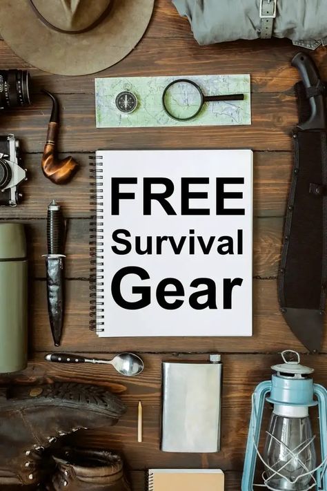 Over the past couple of years, several companies have started giving away free survival gear. There is a catch: You have to pay the cost of shipping. But other than that, these products are completely free. Companies do this in hopes that you'll purchase other products or sign up for one of their survival courses, but you don't have to if you don't want to. So if you're trying to acquire survival items but you don't have a lot of money, you should check out these products. Emergency Preparedness Binder, Survival Gear List, Survival Cache, Urban Survival Kit, Camping Gear Survival, Shtf Survival, Survival Project, Emergency Prepardness, Emergency Survival Kit