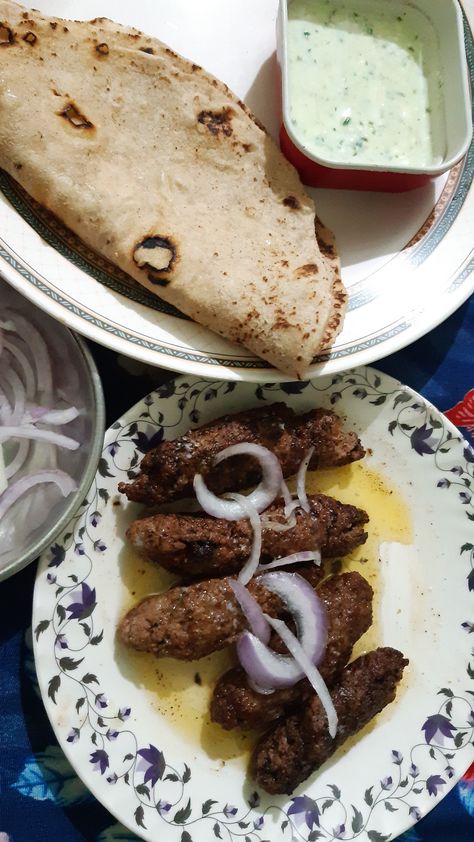 Seekh Kebab | Kebab | Delhi Food | Food Lover Home Made Kebab, Seekh Kebab, Delhi Food, Seekh Kabab, Indian Food, Food Food, Home Made, Indian Food Recipes, Food Lover