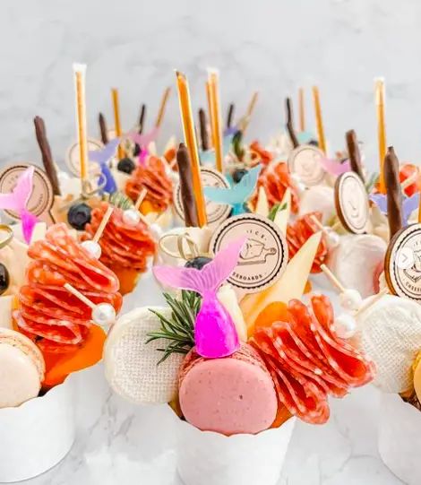 Mermaid Party Ideas, Underwater Mermaid, Charcuterie Cups, Cheese And Wine Party, Magical Underwater, For My Best Friend, When Your Best Friend, Charcuterie Inspiration, Charcuterie Platter