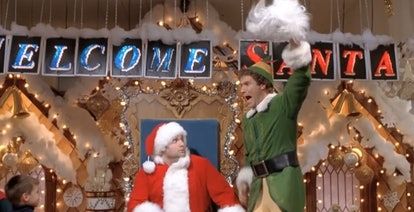 Elf Welcome, Iconic Scenes, Lite Brite, Elf Movie, Elf Clothes, Biological Father, Buddy The Elf, Holiday Movie, Santa Sleigh