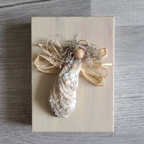 Seashell art diy