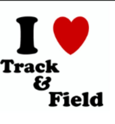 I ♥ Track & Field! Throwing Track And Field, Field Quotes, Track And Field Quotes, Track Season, Tattoos Outdoors, Track And Field Sports, Animals Tattoos, Track Quotes, Athletics Track