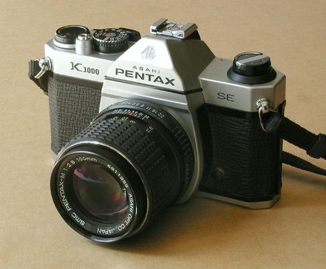 Pentax K1000 Pentax Film Camera, Pentax K1000 Photography, Manual Photography, Pentax K1000, Film Camera Photography, Dream Reality, Pentax Camera, Photo Gear, Retro Camera