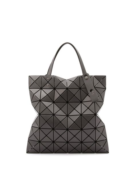 LUCENT MATTE TOTE BAG Bao Bao Issey Miyake, Polyvinyl Chloride, Bag Light, Leather Care, Synthetic Leather, Matte Black, Zip Pockets, Handles, Tote Bag