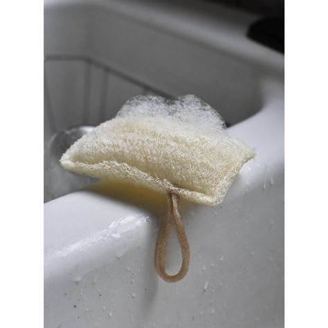 Kitchen Loofah Sponge | Faire.com Natural Loofah, Natural Sponge, Loofah Sponge, Natural Kitchen, Eco Friendly Kitchen, Kitchen Sponge, Natural Home, In Water, Cleaning Tools