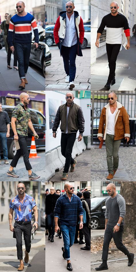 Mens Lifestyle Fashion, Milan Vukmirovic, Bald Men Style, Style Lookbook, Best Dressed Man, Stylish Men Casual, Bald Men, Mens Lifestyle, Stylish Mens Outfits